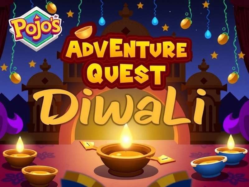 Diwali celebration in Pojo S Adventure Quest Pojo S Adventure Quest Diwali Event